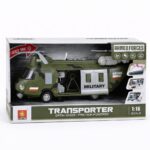 Helicóptero Militar de Juguete