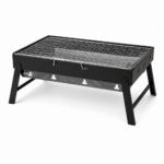 Barbacoa Plegable Portátil con Parrilla Metálica
