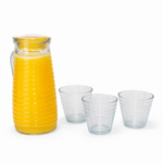 Set de Zumo Santa Ana 7 Piezas de Cristal