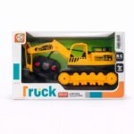 Excavadora de Juguete Teledirigida R/C con Luz y 4 Canales