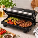 Grill de Asar 750W con Placa Doble - Imagen 2