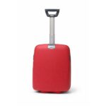 Maleta Trolley Rígida ABS 18 Pulgadas Roja de Cabina