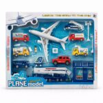 Set Aeropuerto Plane Model con Avión, Vehículos y Accesorios