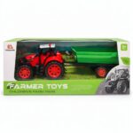 Tractor de Granja con Remolque Farmer Toys