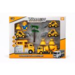 Set de Maquinaria de Obras con Vehículos y Accesorios