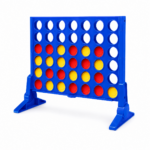 Juego 4 en Raya de Mesa con Fichas Rojas y Amarillas