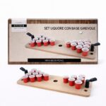Juego Mini Beer Pong con Base Giratoria - Imagen 2