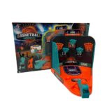 Juego de Baloncesto de Sobremesa con Lanzador y Canastas de Puntuación