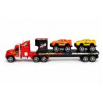 Camión Portacoches a Fricción Racer Truck